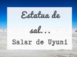 Desierto de Sal en Uyuni