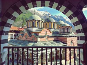 celda en monasterio rila