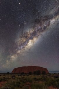Milky way australia
