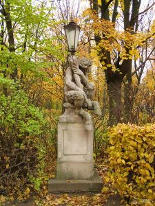 Otoño, jardín Varsovia