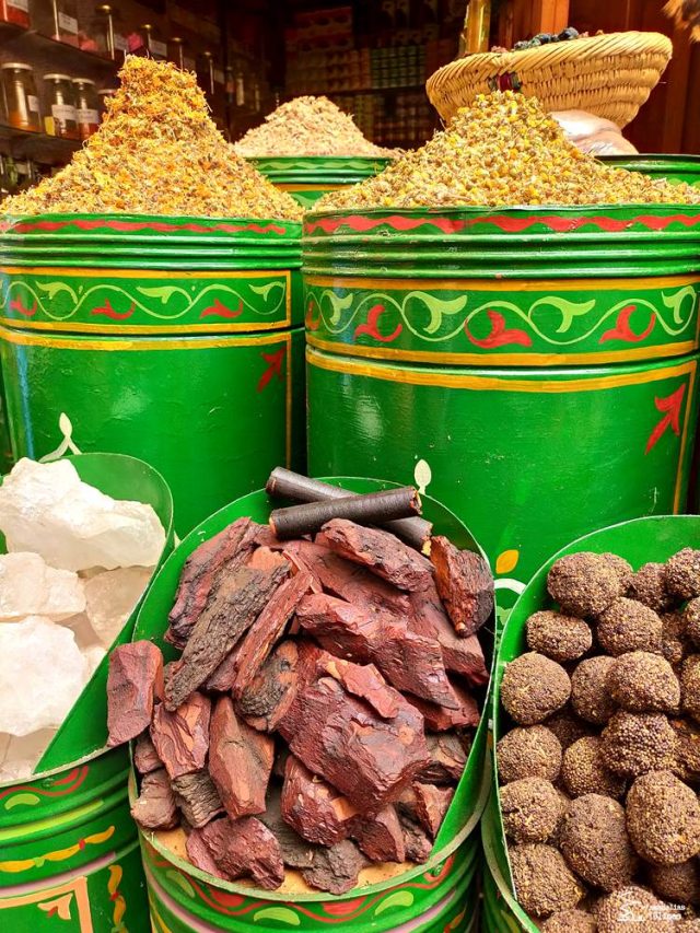 Especias gastronomía marroquí Marrakech