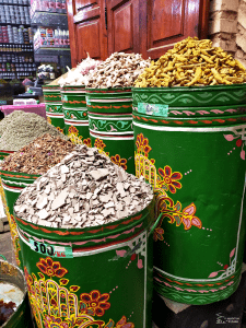 Especias marroquíes, Marrakech