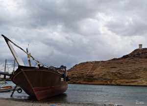 Viajar a Omán, barcos tradicionales