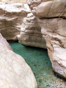 Wadis de aguas cristalinas,
