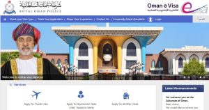 Web Visado Oman