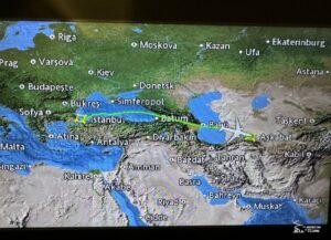 Vuelo de Turkish Airlines Estambul - Ashgabat